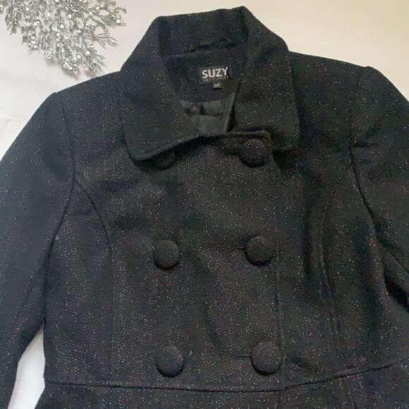⭐️SUZY Shier Wool Blend Sparkling Coat⭐️ - Picture 2 of 12